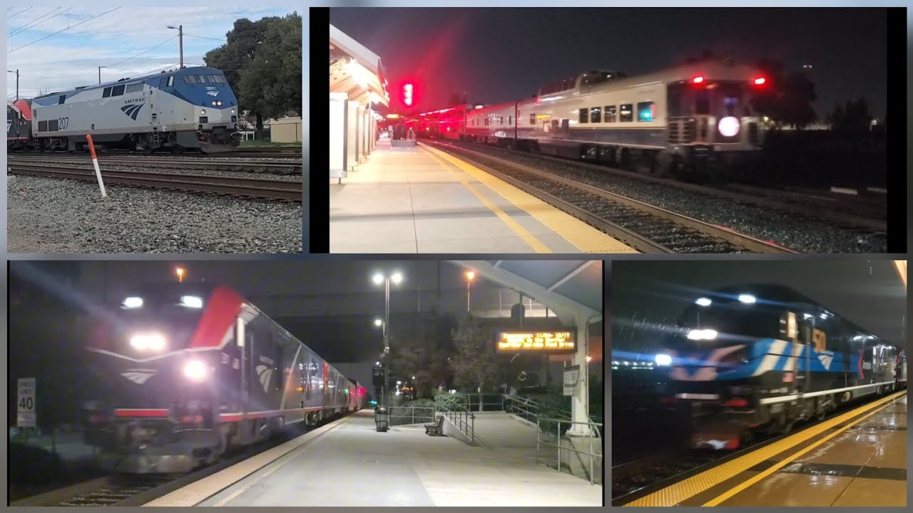 Amtrak Coast Starlight Compilation Part 2! Ft. 503, 301, private cars, and more!