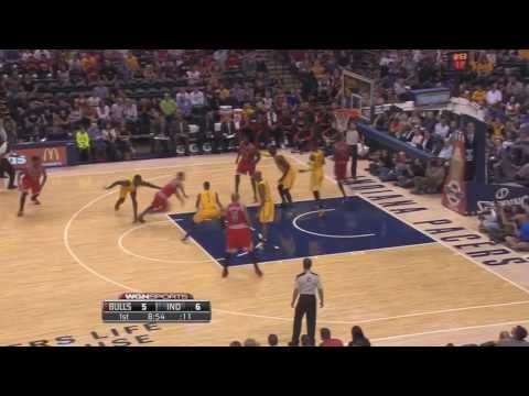 Derrick Rose's First Basket and Dunk (#TheReturn) [HD]