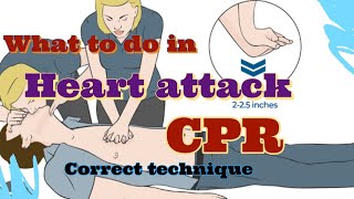 CPR Techniques for adult and infant:Firstaid Part-4 #firstaid #cpr #lifesavingvideos #heartattack