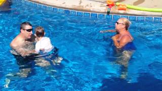 First swimming lesson 5.31.14