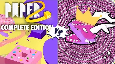 Snake Clash.io VS Paper.io 2 The Ultimate Gaming Showdown