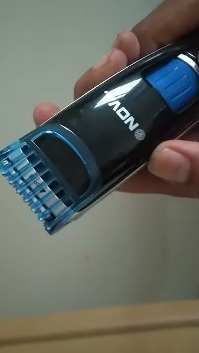How to Fit NOVA Trimmer's Position comb & Blade - YouTube