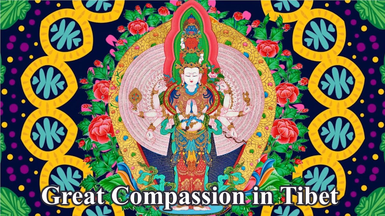 Tibetan Great Compassion mantra in Sankrit x 7 times | Arya Ekadasa-Mukha Dharani