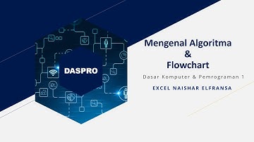 Mengenal Algoritma & FlowChart