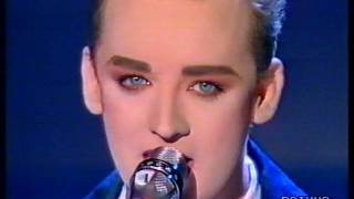 Boy George - Don't Cry - DOMENICA IN  1988 Resimi