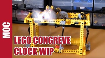 Lego Technic - Congreve Rolling Ball Clock (WIP)
