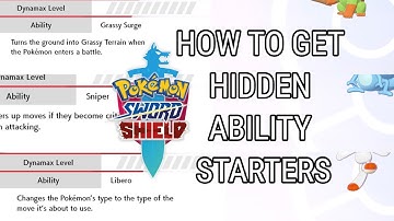 HOW TO GET HIDDEN ABILITY STARTERS IN POKEMON SWORD AND SHIELD | POKEMON HOME | NEW CONTENT