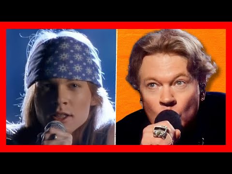 Guns Nroses Axl Rose Voice Then And Now