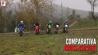 Comparativa cross 450 2021: Honda, Husqvarna, Kawasaki, KTM, Yamaha