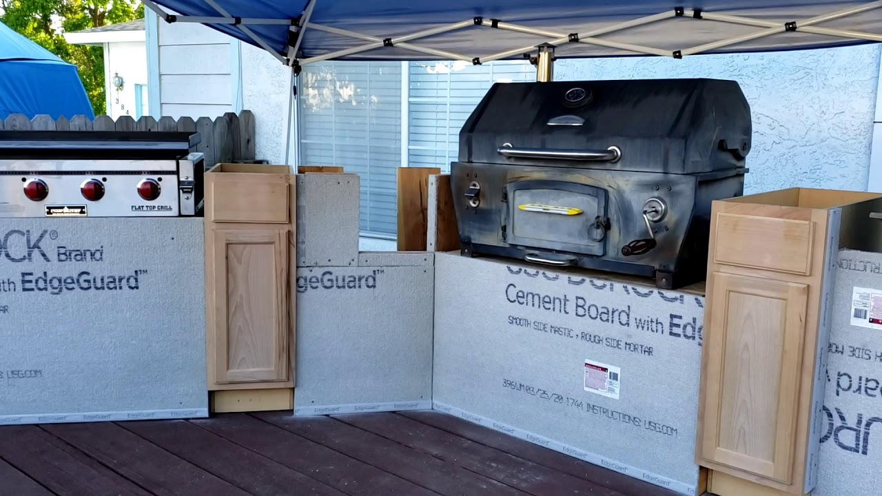 BBQ Island for Grill, Smoker, Flat Top Grill and Ooni ...