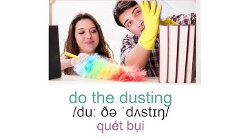 Từ Vựng Tiếng Anh Về Công Việc Nhà | Housework