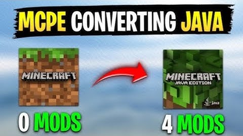 I turn Minecraft PE into Java edition with only 5 mods || @SenpaiSpider