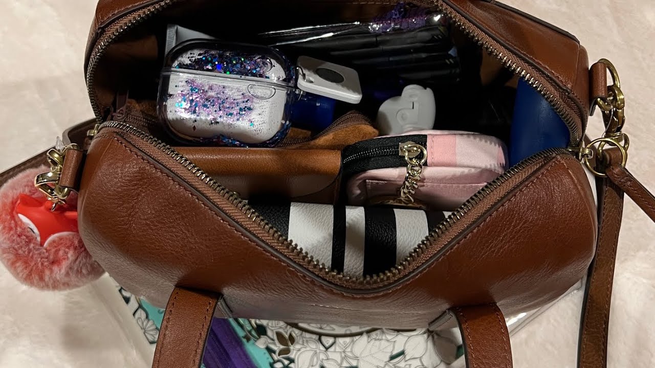 WIMB, What's in my bag? Fossil Sydney Satchel