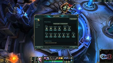 How to enable see range quick cast  in league of legends
