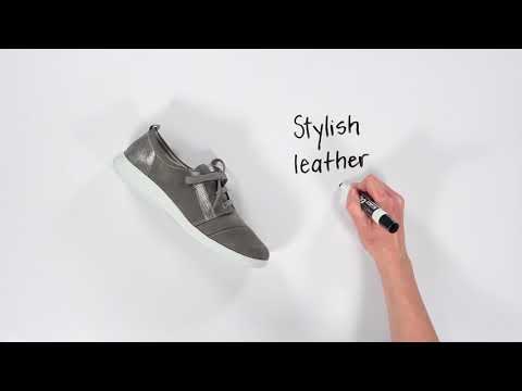 Video for Marnie LTD Lace Up Sneaker - Gum this will open in a new window