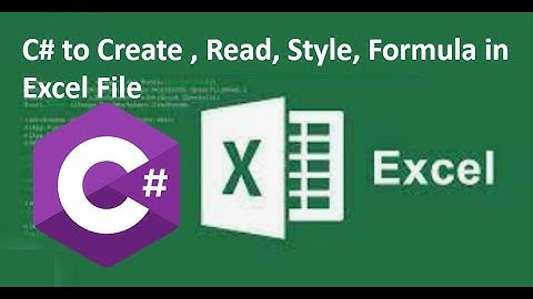 Create, Read Excel File using ClosedXML in C# in ASP.NET CORE