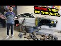 Completely stripping my bosses 240sx drift buildpicking up his dream engine