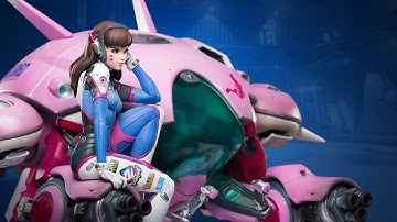 Overwatch 6 kill with D.VA, let