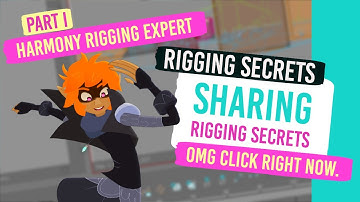[OLD VIDEO: NEEDS TO BE UPDATED]  RIGGING SECRETS - Behind the scene of WOO part I (Harmony)