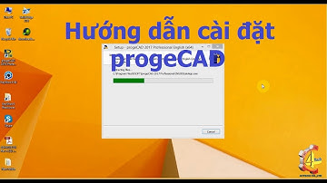 Hướng dẫn cài đặt phần mềm progeCAD - How to download and install progecad free trial