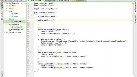 Use @Before methods to clean up JUnit test initialization