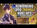 INSANE Artifact Luck!! Mid/Endgame F2P Rework (AR55) | Xlice Account Reviews #8 | Genshin Impact