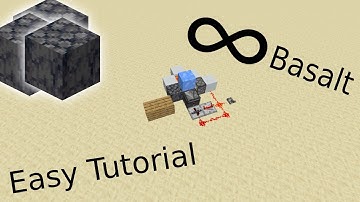Easy Basalt Generator Tutorial Minecraft 1.17