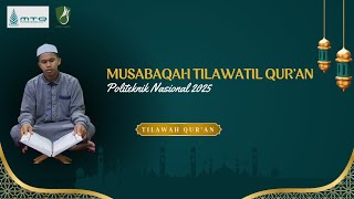 Muhammad Aldi Ramadhan - Tilawah Qur'an Politeknik Negeri Samarinda | MTQ Politeknik Nasional 2025