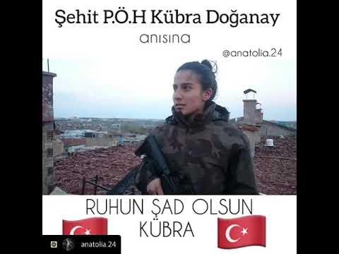 Şehit Kübra Doğanay anisina