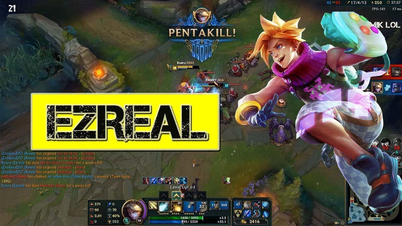 ezreal pro montage Ezreal Montage 21 - Best Ezreal Sniper