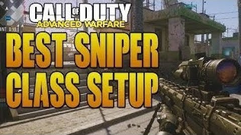 COD Advanced Warfare: Best Quickscoping & Sniping Class! Quick Scope Sniper Setup (Call of Duty AW)