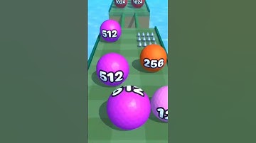 Ball 🤸🎮⚽🥎🏐🏃🏃 Run  2048 (speedrun edition) gameplay walktrough android iOS