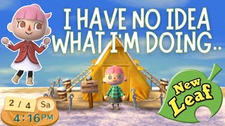Playing NEW LEAF for the FIRST TIME EVER! | Animal Crossing 2023