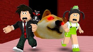 CORRE DA CABEÇA DE CACHORRO | Roblox - Doge Head Escape