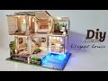 DIY Miniature Dollhouse KitㅣElegant houseㅣ우아한 집ㅣ미니어처하우스ㅣ박소소(soso miniature)