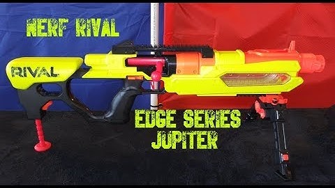 Nerf Rival Edge Series Jupiter Unboxing, Review, Chrono & Range Test