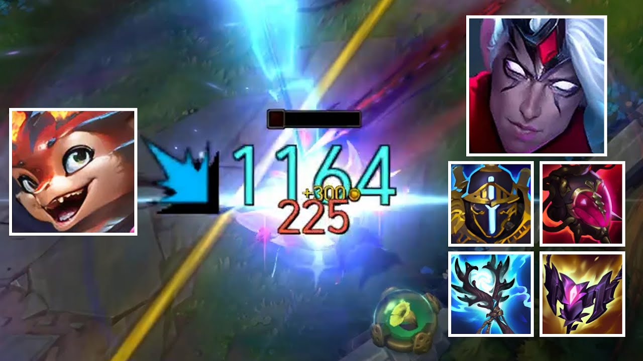 챔피언을 한방에 녹여버리는 궁 올인 바루스