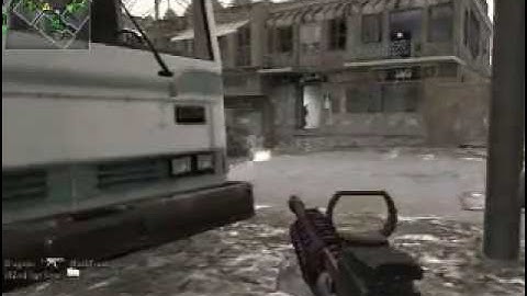 Cod4 Crossfire No scope shooting M4 Carbine