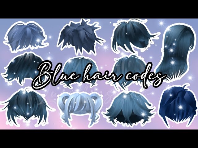 Aesthetic Blue Hair Codes for Roblox/Bloxburg/Adopt Me/Brookhaven