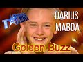 Romanii Au Talent 2022: Darius Mabda | GOLDEN BUZZ de la Mihai Bobonete! Un moment de aur!