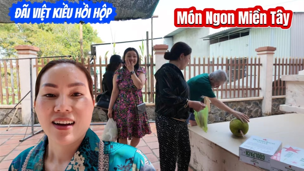 #720||  Cả Nhà TẤT BẬT Chuẩn Bị Món Ăn Đãi VIỆT KIỀU HỒI HỘP _ Món Ngon Miền Tây Ở Mỹ Không Có.