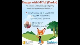 Engage with MCAE (Pardot) – Session 2: Tracker Domains & Prospect Management