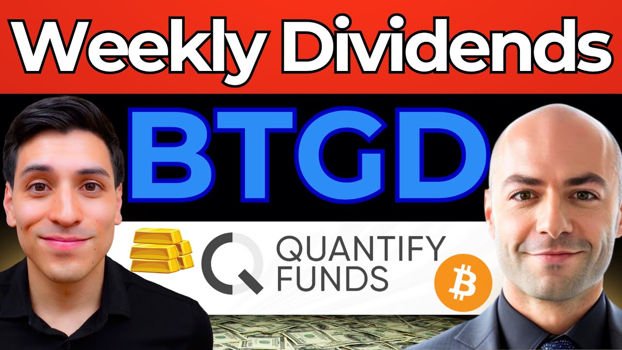This 1 ETF Will Soon Have WEEKLY Dividends from Bitcoin & Gold (BTGD Review)