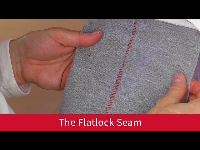 The Flatlock Seam on the Baby Lock Vibrant 