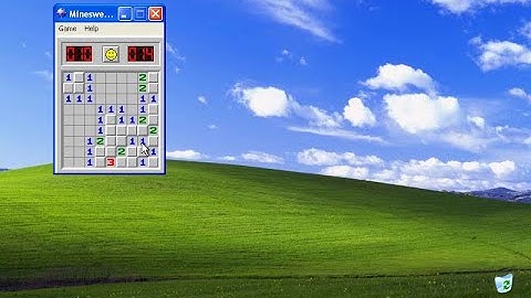 Windows XP games - Minesweeper