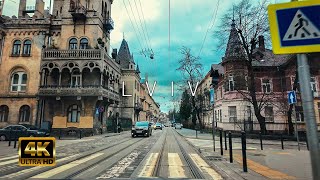 🇺🇦 Lviv🚗 Car trip through the Old Streets of Lviv [ 4k ] 2024