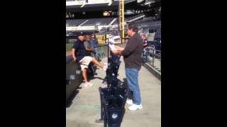 Dave Magown Audition San Diego Padres Announcer