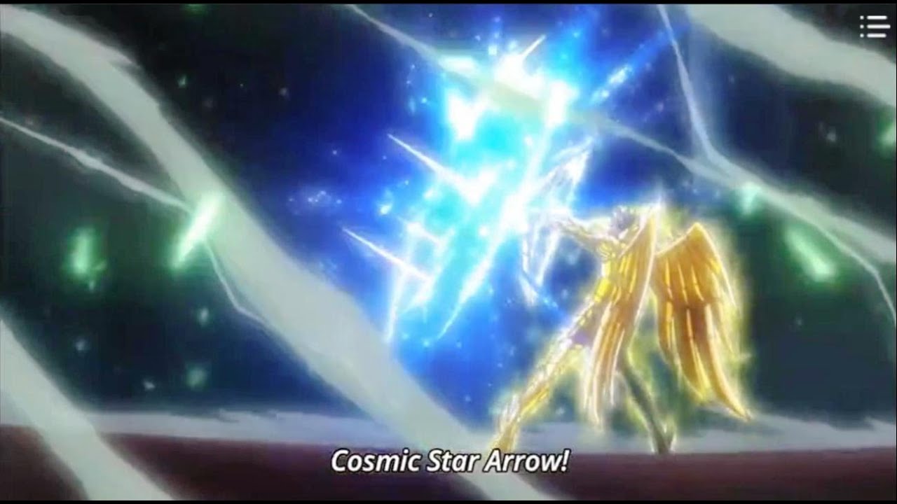 Saint Seiya Omega: Sagitarrius Seiya's Cosmic Star Arrow [ENG SUB]