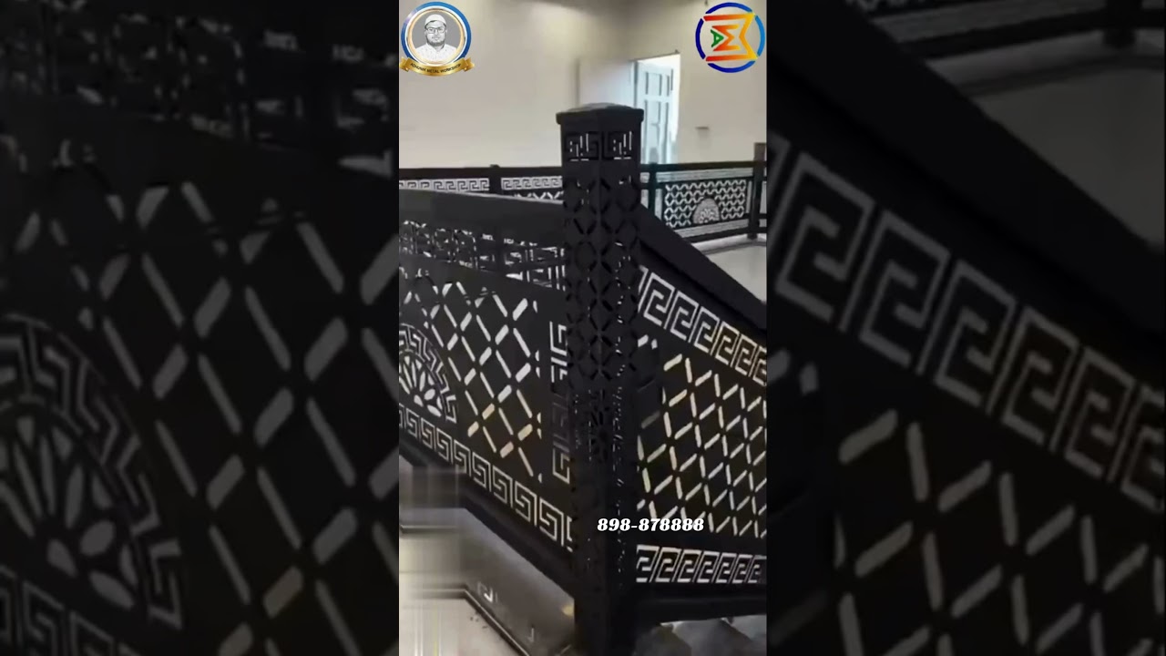 CNC Laser Cutting  Stair Railing/সিএনসি লেজার কাটিং সিরির রেলিং....,
