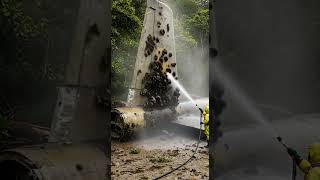 Clean Botton Of Airoplane